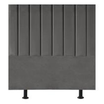 Cabeceira Estofada Cama Box Solteiro 100 cm Alice Linho Cabeceira Estofada Cama Box Solteiro 100 cm Alice Linho