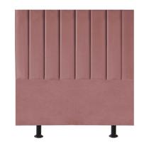 Cabeceira Estofada Cama Box Solteiro 100 cm Mavie Veludo