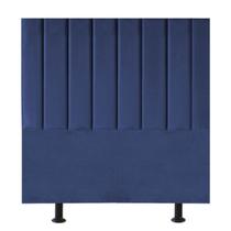 Cabeceira Estofada Cama Box Solteiro 100 cm Paolla Veludo