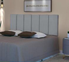 Cabeceira Estofada Cama Box Solteiro 140 cm Dubai