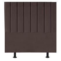 Cabeceira Estofada Cama Box Solteiro 90 cm Karla Veludo