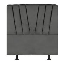 Cabeceira Estofada Cama Box Solteiro 90 cm Louise Linho Cabeceira Estofada Cama Box Solteiro 90 cm Louise Linho