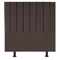 Cabeceira Estofada Cama Box Solteiro 90 cm Maisa Linho