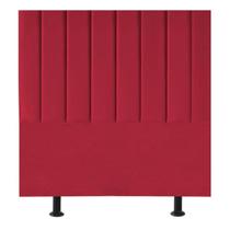 Cabeceira Estofada Cama Box Solteiro 90 cm Paolla Suede