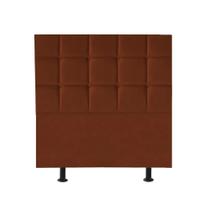 Cabeceira Estofada Cama Box Solteiro 90cm Espanha Suede Terra Cota- MABE MAGAZINE Cabeceira Estofada Cama Box Solteiro 90cm Espanha Suede Terra Cota- MABE MAGAZINE
