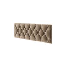 Cabeceira Estofada Cama Box Solteiro 90cm Paris Suede Bege Solteiro Cabeceira Estofada Cama Box Solteiro 90cm Paris Suede Bege Solteiro