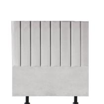 Cabeceira Estofada Cama Box Solteiro Carla 110cm Suede