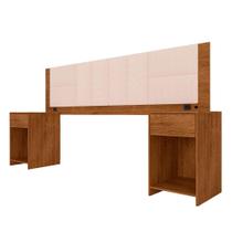 Cabeceira Estofada Cama Queen Rivera C/led Frei/bouclé Off White - M.a