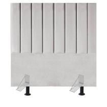 Cabeceira Estofada Cama Solteiro 100 cm Sara Veludo E Frame