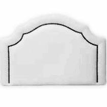 Cabeceira Estofada Captone Design Branca Solteiro 90X60 Cm