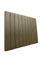 Cabeceira Estofada Casal 10 Blocos Não é Segredo Suede Liso Marrom Claro 140x120 Cabeceira Estofada Casal 10 Blocos Não é Segredo Suede Liso Marrom Claro 140x120