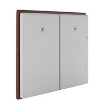 Cabeceira Estofada Casal 140 cm Coral material sintético