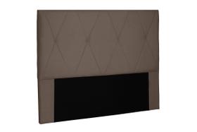Cabeceira estofada casal 140cm aquilla caramelo