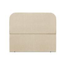 Cabeceira Estofada Casal Alana 140cm Linho Bege