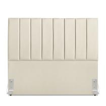 Cabeceira Estofada Casal Carla 140 cm material sintético Bege