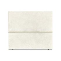 Cabeceira Estofada Casal Luna 140cm Boucle Bege