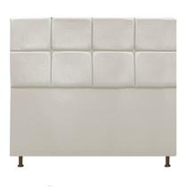 Cabeceira Estofada Damares 160 cm Queen Size Com Botonê Suede Bege - Amarena Móveis Cabeceira Estofada Damares 160 cm Queen Size Com Botonê Suede Bege - Amarena Móveis