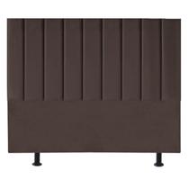 Cabeceira Estofada de Cama Casal Queen 160 cm Mavie material sintético Cabeceira Estofada de Cama Casal Queen 160 cm Mavie material sintético
