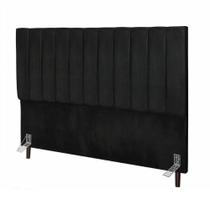 Cabeceira Estofada De Cama Solteiro Box 100 Cm Catarina Suede E Frame Cor:preto Cabeceira Estofada De Cama Solteiro Box 100 Cm Catarina Suede E Frame Cor:preto