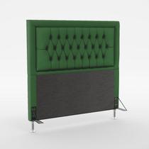 Cabeceira Estofada Decorativa Antares Para Cama Box 160 Para Cama Queen Sued Verde Aradecor Cabeceira Estofada Decorativa Antares Para Cama Box 160 Para Cama Queen Sued Verde Aradecor