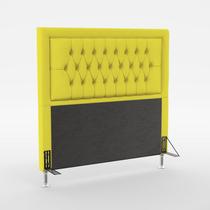 Cabeceira Estofada Decorativa Pegasus Para Cama Box 160 Para Cama Queen Sued Amarelo Aradecor Cabeceira Estofada Decorativa Pegasus Para Cama Box 160 Para Cama Queen Sued Amarelo Aradecor