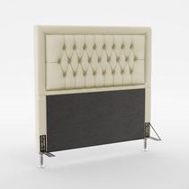 Cabeceira Estofada Decorativa Pegasus Para Cama Box 160 Para Cama Queen Sued Bege Aradecor Cabeceira Estofada Decorativa Pegasus Para Cama Box 160 Para Cama Queen Sued Bege Aradecor
