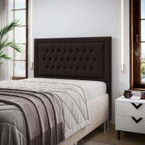 Cabeceira Estofada Decorativa Pegasus para Cama Box 160 para Cama Queen Sued Marrom Aradecor Cabeceira Estofada Decorativa Pegasus para Cama Box 160 para Cama Queen Sued Marrom Aradecor
