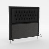 Cabeceira Estofada Decorativa Pegasus Para Cama Box 160 Para Cama Queen Sued Preto Aradecor Cabeceira Estofada Decorativa Pegasus Para Cama Box 160 Para Cama Queen Sued Preto Aradecor
