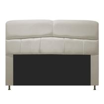 Cabeceira Estofada Donna 160 cm para Cama Queen Size Suede Bege Cabeceira Estofada Donna 160 cm para Cama Queen Size Suede Bege