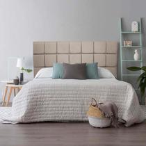 Cabeceira Estofada Espanha 160cm Queen Size Para Cama Box material sintético Bege - Gat Magazine Cabeceira Estofada Espanha 160cm Queen Size Para Cama Box material sintético Bege - Gat Magazine