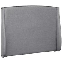 Cabeceira Estofada Florença 170cm Cama Box Queen Size Linho