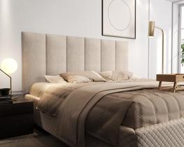 Cabeceira Estofada Imperial Suspensa 1.40 e 1.60 Varias Cores