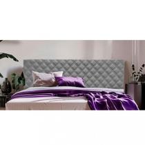 Cabeceira Estofada King 193cm Veludo Amanda JSW