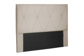 Cabeceira estofada king 195cm aquilla bege Cabeceira estofada king 195cm aquilla bege
