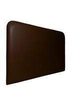 Cabeceira Estofada King Orgânica Não é Segredo Suede Amassado Marrom Escuro 195x60