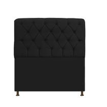 Cabeceira Estofada Lady 90 cm Solteiro Com Capitonê Suede - Amarena Móveis