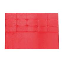 Cabeceira Estofada Mel com Botonê para Cama Box Casal 140cm material sintético Vermelho Cabeceira Estofada Mel com Botonê para Cama Box Casal 140cm material sintético Vermelho