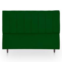 Cabeceira Estofada Moderna para Cama de Casal 140 Eros Suede