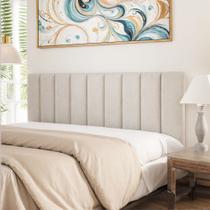 Cabeceira Estofada Modulada Quarto Cama King Size Box 2m