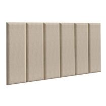 Cabeceira Estofada Modular Kit 6 Peças para Camas de Solteiro Imperial Madesa Cabeceira Estofada Modular Kit 6 Peças para Camas de Solteiro Imperial Madesa