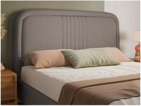 Cabeceira Estofada Movale Chicago Para Box Casal Queen 123x168x11cm Cabeceira Estofada Movale Chicago Para Box Casal Queen 123x168x11cm