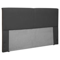 Cabeceira Estofada Napole 172cm para Cama Box Queen Bouclê