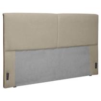 Cabeceira Estofada Napole 207cm Cama Box King Size Bouclê