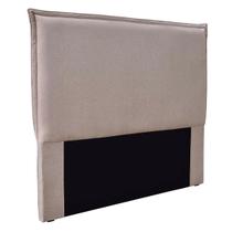 Cabeceira Estofada Nápoles 195cm King Size Linho - ADJ Decor