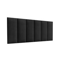 Cabeceira Estofada Painel de Parede Cama Box Casal Quarto Tecido Linho Suede Módulada Almofadada Encosto Travesseiro Júlia 1.40m