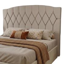 Cabeceira Estofada Para Cama Box Casal Belize de 1,40m