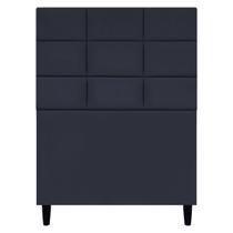 Cabeceira Estofada Para Cama Box De Solteiro Florem Suede 90 cm