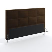 Cabeceira Estofada Para Cama Box Maia 195 Para Cama King Sued Marrom Aradecor Cabeceira Estofada Para Cama Box Maia 195 Para Cama King Sued Marrom Aradecor