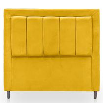Cabeceira Estofada para Cama de Casal 140 Grecia Suede