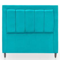 Cabeceira Estofada para Cama de Casal 140 Grecia Suede